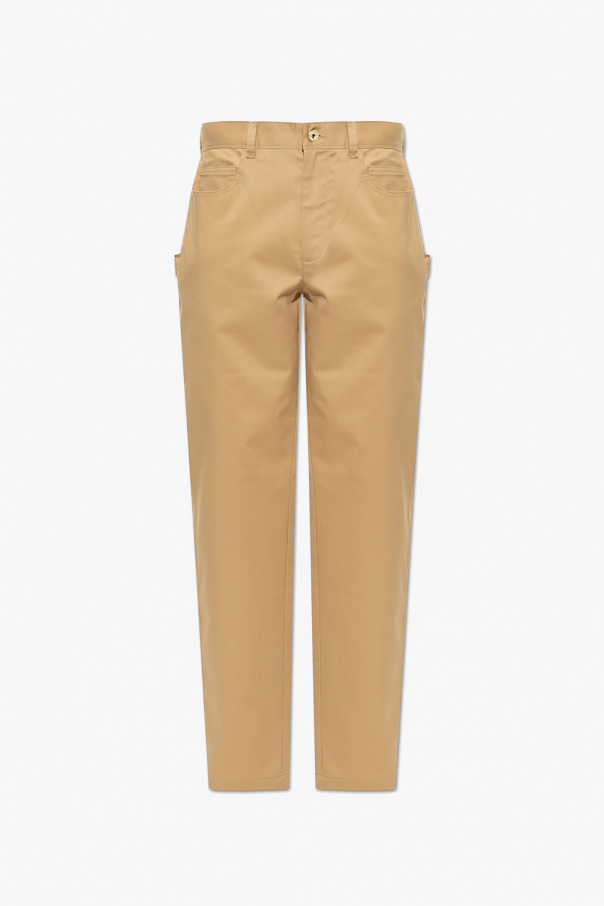 For Schott Garment Dyed Army Pants In Cotton Twill With Belt | JW